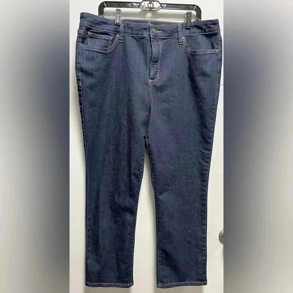 St. John's Bay Denim - St Johns Bay woman straight leg blue jeans